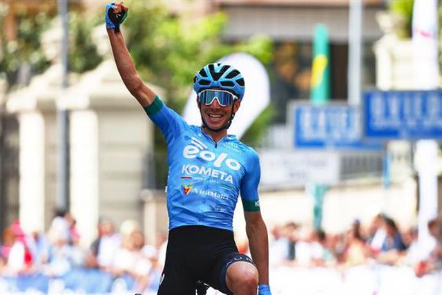 Lorenzo Fortunato vence etapa e tem liderança nas Astúrias