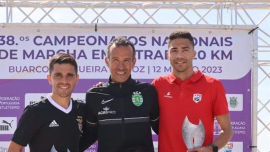 João Vieira e Ana Cabecinha campeões nacionais nos 20 quilómetros marcha