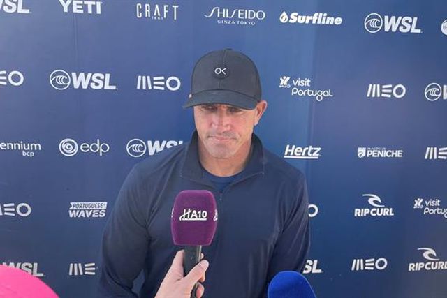 Em Peniche: Kelly Slater assume adeus ao Circuito Mundial