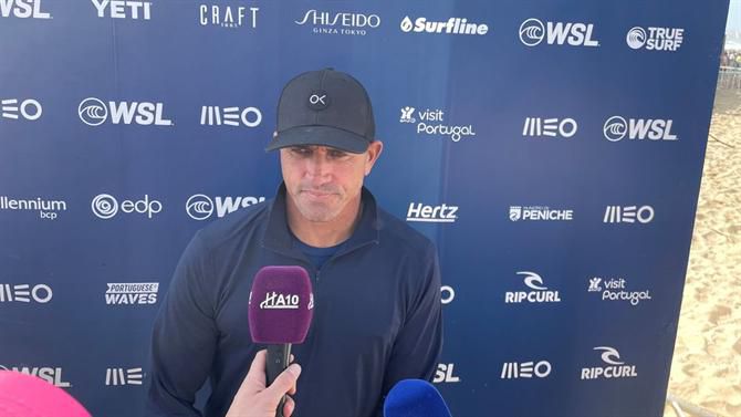 Em Peniche: Kelly Slater assume adeus ao Circuito Mundial