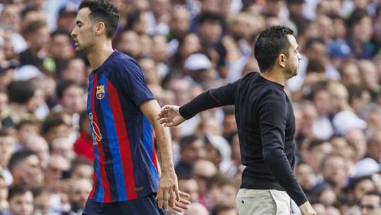 Xavi despede-se de Busquets: «O melhor médio que os meus olhos já viram»