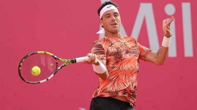 Cecchinato é o primeiro semi-finalista do Estoril Open