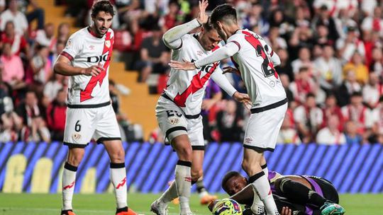 RDT marca na vitória do Rayo, Joaquín viu esfumar-se hipótese de igualar Zubizarreta