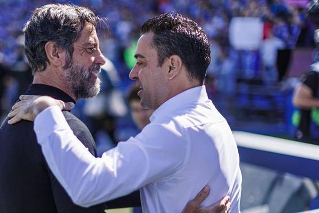 Quique Flores responde a Xavi: «É como na Fórmula 1...»