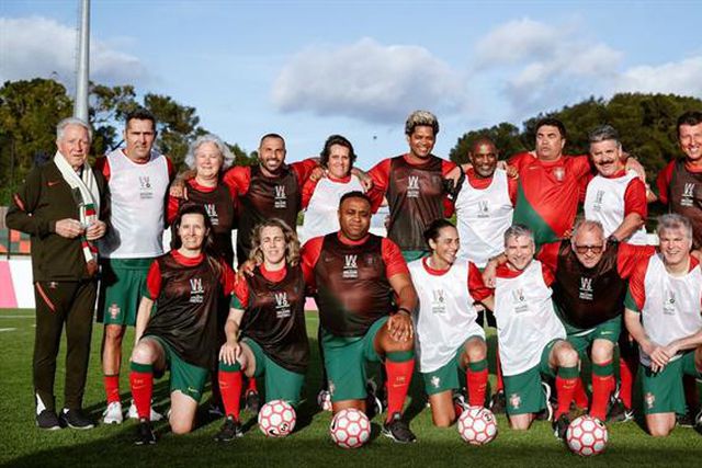 20 antigos internacionais reunidos em estágio na Cidade do Futebol