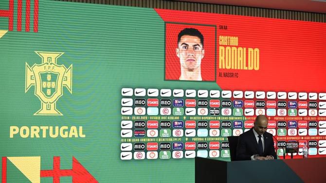 «Ronaldo é um jogador muito comprometido com a Seleção, não olho a idades»