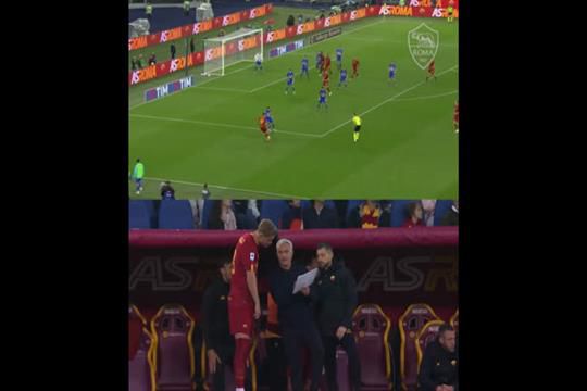 O momento viral de Mourinho com Solbakken