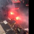 Caos em Itália: confrontos entre adeptos de Nápoles e Eintracht Frankfurt (vídeos)