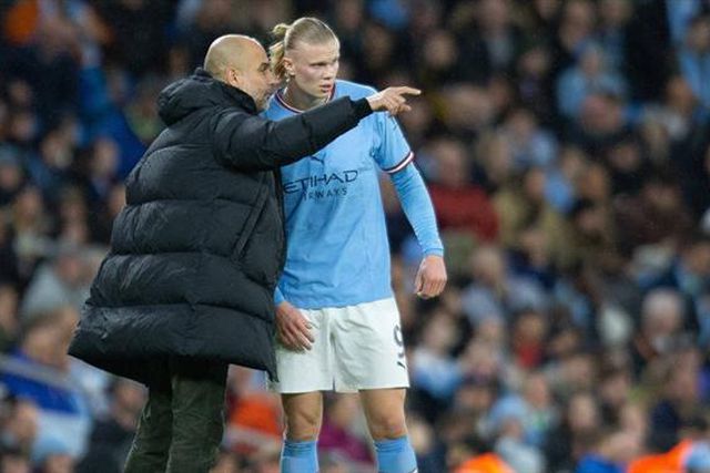 Guardiola irónico: «Tirei o Haaland para não bater o recorde do Messi na Taça de Inglaterra…»