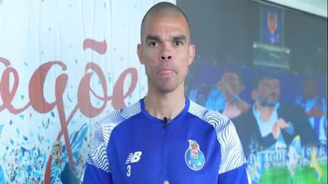 Pepe e os 250 jogos de dragão ao peito: «Grato para o resto da vida»