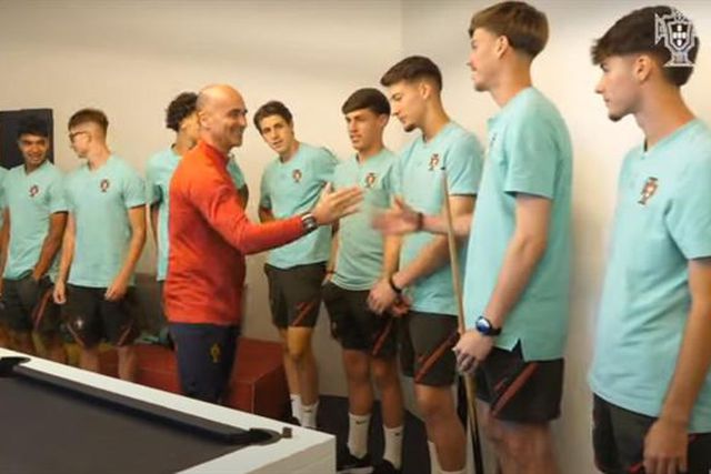 Roberto Martínez deu alento à Seleção de sub-17 que vai para o Europeu (vídeo)