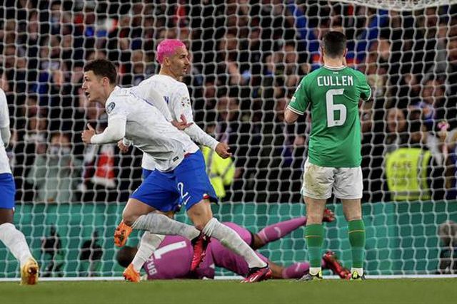 Grupo B: França vence na Irlanda com golaço (vídeo) e Países Baixos cumprem