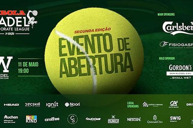 Arranque d’A BOLA Padel Corporate League