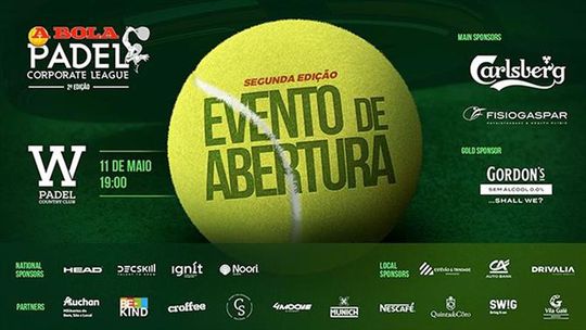 Arranque d’A BOLA Padel Corporate League