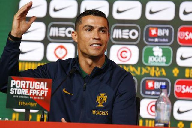 CNID denuncia recusa de Ronaldo na conferência de imprensa antes do Liechtenstein
