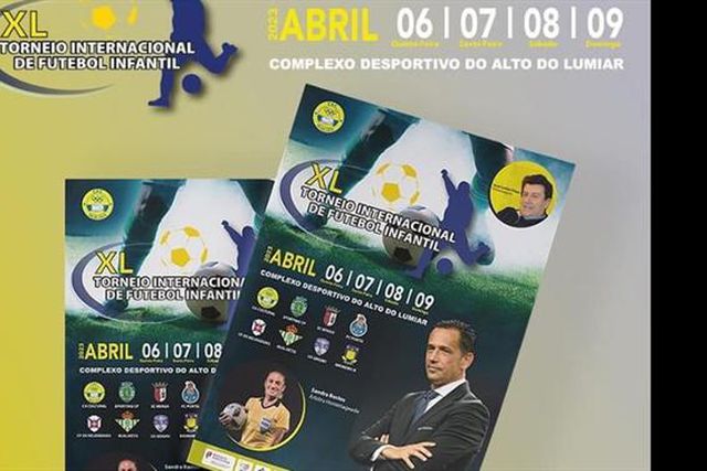 Equipas do Torneio da Pontinha apresentadas, com figuras a apadrinhar