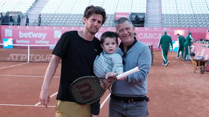 Estreante Henrique Rocha é surpresa no Estoril Open, Pedro Sousa em prova depois de anunciar fim da carreira