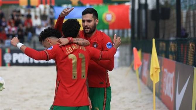 Portugal volta a vencer a Ucrânia em jogo de preparação