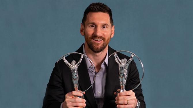 Messi é atleta do Ano Laureus e agradece ao PSG