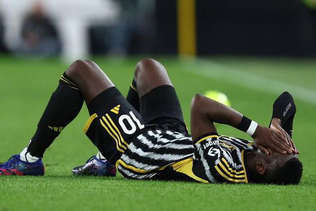 Pogba só na próxima época