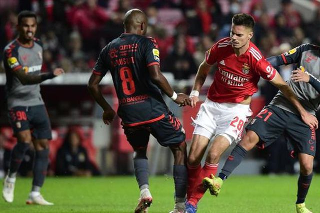 Atenção: águias perderam dois dos quatro últimos jogos com o SC Braga na Luz