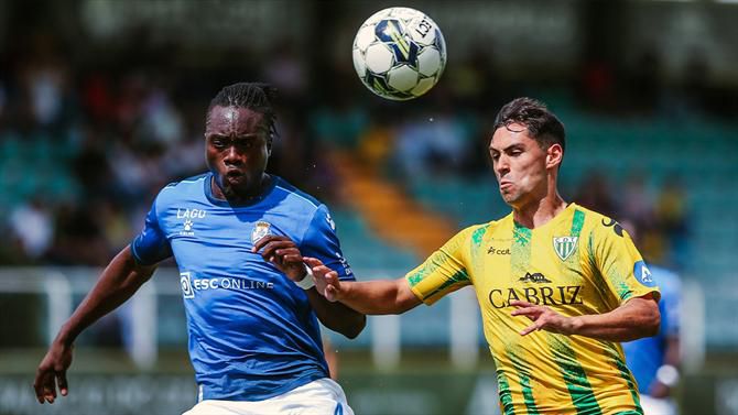 Tondela e Feirense empatam