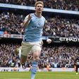 De Bruyne eleito o melhor médio de todos os tempos pelos adeptos