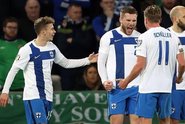 Grupo H: Finlândia vence em Belfast no dia de todas as surpresas