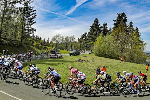 Rui Costa, Nelson Oliveira e Rúben Guerreiro na Volta ao País Basco