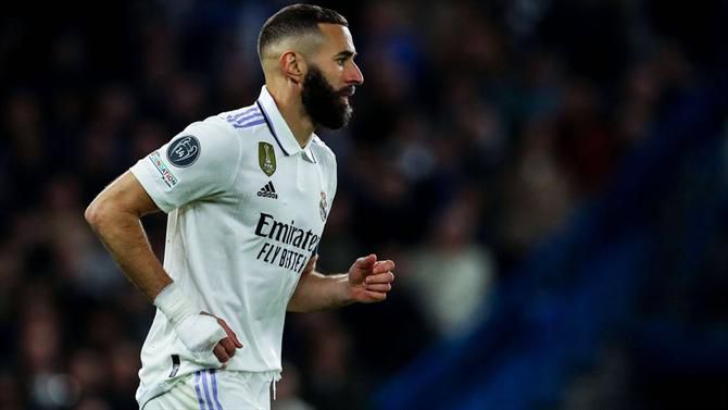 Benzema ausente antes de final da Taça e City