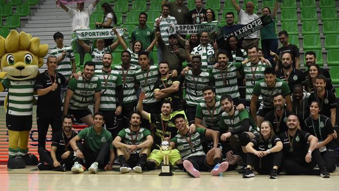 Sporting conquista Taça Federação