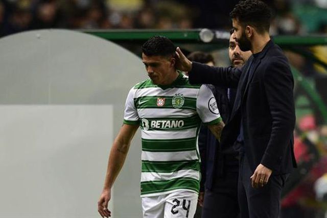 O que disse Amorim a Porro na saída do Sporting