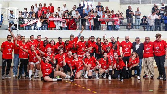 Benfica bicampeão feminino