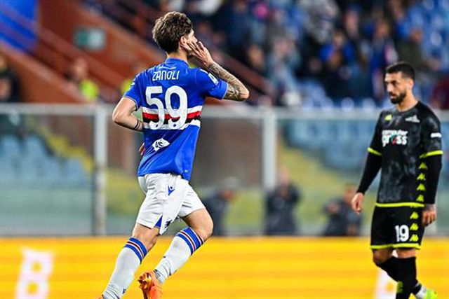 Sampdoria, já despromovida, empata com Empoli