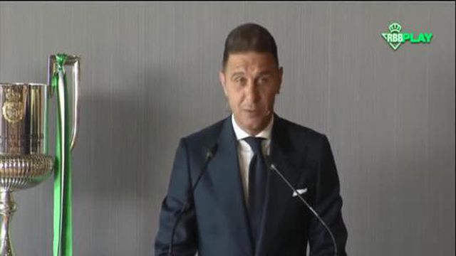 Discurso de despedida de Joaquin Sánchez, jogador do Betis