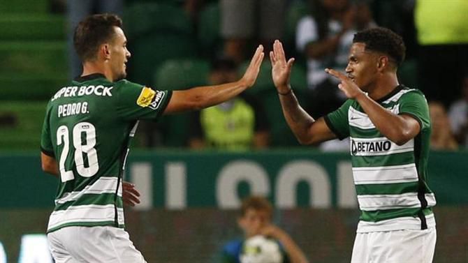 Edwards e Pedro Gonçalves valem mais de metade dos golos