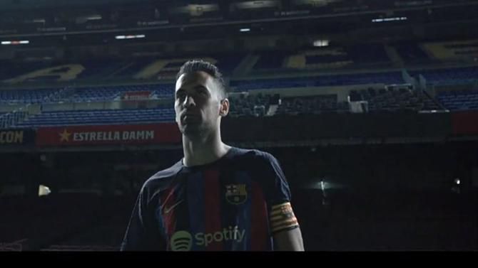 Oficial: Busquets sai no final da época e despede-se assim (vídeo)