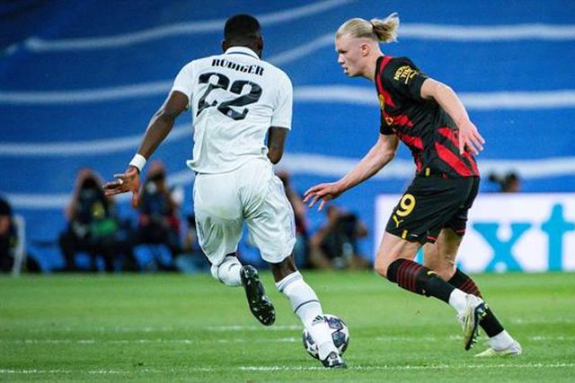 Pai de Haaland foi expulso do camarote no Bernabéu (vídeo)