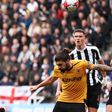 Wolverhampton, com sete portugueses em campo, perde com Newcastle (veja os golos)