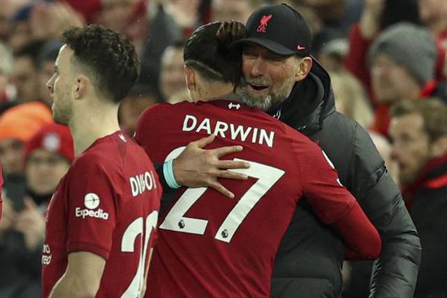 «Darwin recuperou e ter Luis Díaz de volta aos treinos é incrível»