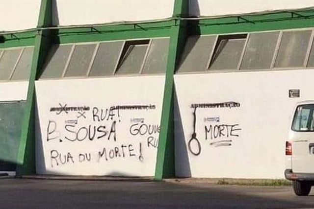 Clube a ‘ferro’ e fogo’: dirigentes receberam ameaças de morte