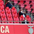 Presidentes na tribuna da Luz