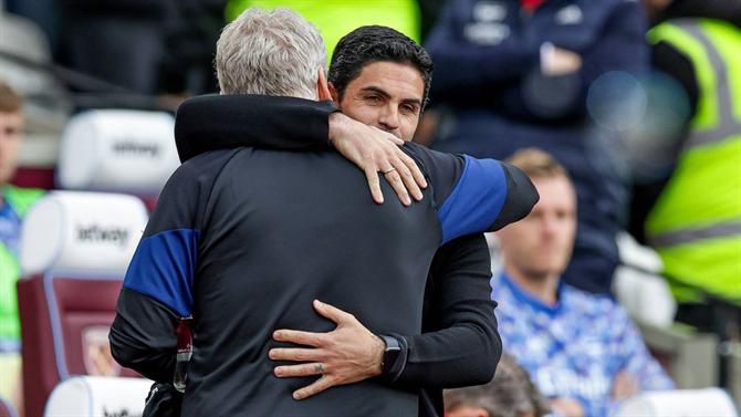 Arteta e a admiração por Moyes: «Atravessaria um muro por ele»