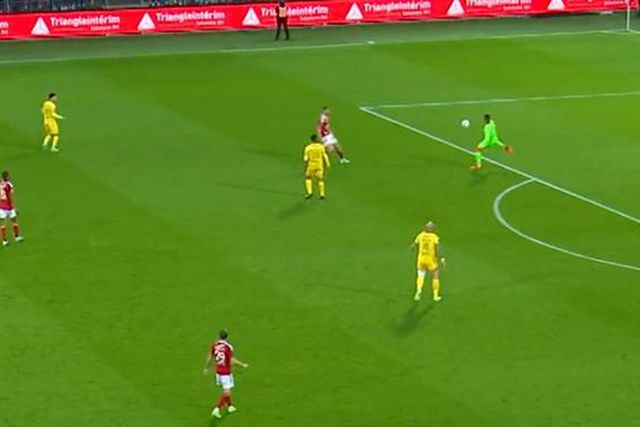 Incrível: Guarda-redes do Nantes sofre golo digno dos apanhados (vídeo)