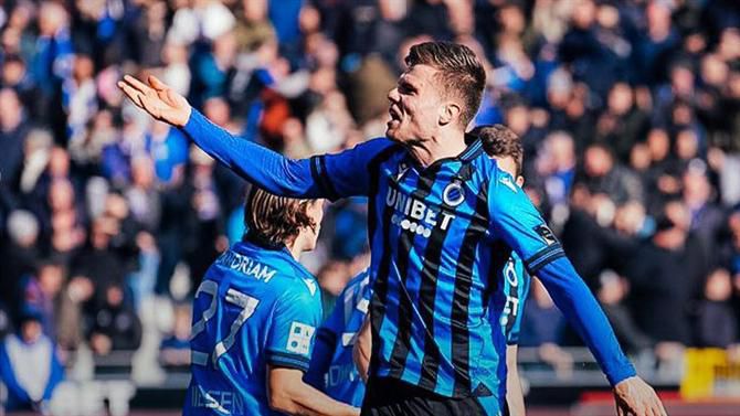 O resultado do Club Brugge depois da goleada na Luz e da saída do treinador