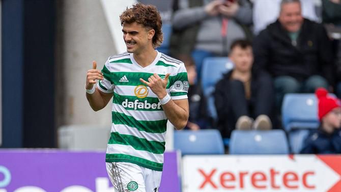 Golo e incrível assistência: Jota abre vitória do Celtic frente ao penúltimo (vídeo)