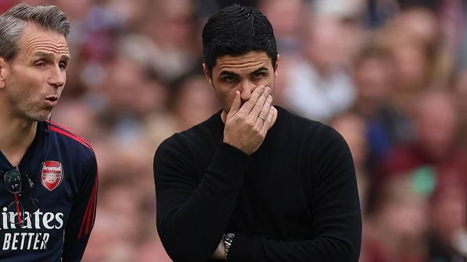 Arsenal ‘congela’ renovação de Arteta até decisão do título