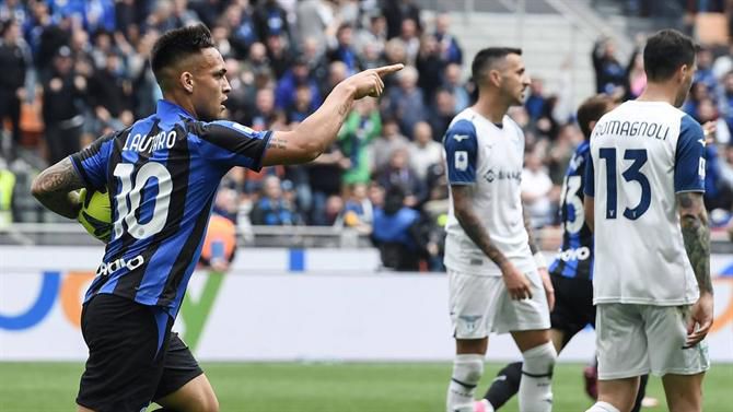 Inter vence Lazio e Nápoles pode fazer a festa (veja os golos)