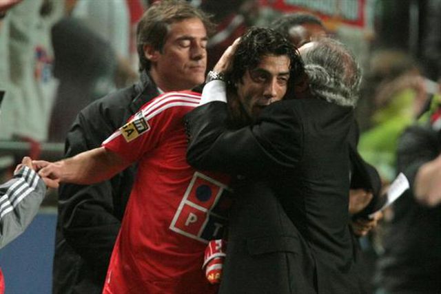 Recorde o adeus de Rui Costa aos relvados (fotogaleria)