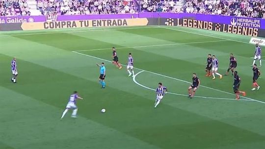 Polémica: Valladolid marcou segundos depois de árbitro apitar para o intervalo (vídeo)